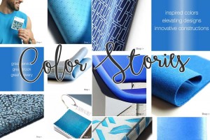 Blue Fabric Color Story